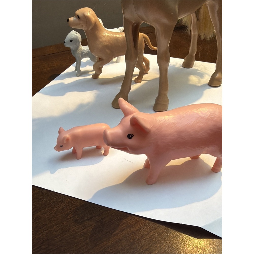 Barbie Sweet Orchard Farm Playset (GJB66) Replacement Farm Animals Bundle - Picture 6 of 8